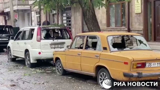 Последствия обстрела Степанакерта, Нагорный Карабах