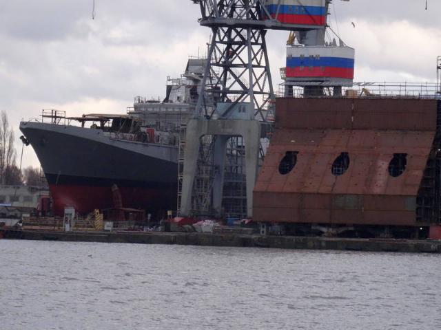 Предположительно, второй достраивающийся на ПАО "Прибалтийский судостроительный завод "Янтарь" для ВМС Индии фрегат Tamala (бывший "Адмирал Истомин", заводской номер 01361), оснащенный газотурбинной главной энергетической установкой М7Н1 производства ГП Н