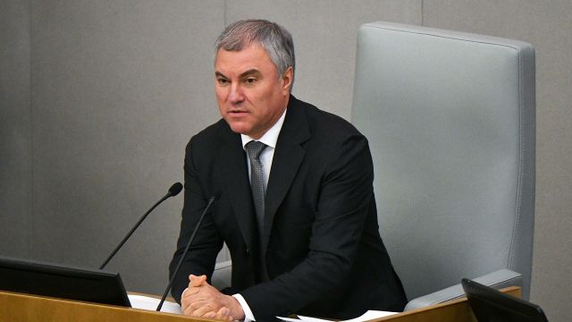 Председатель Государственной Думы РФ Вячеслав Володин