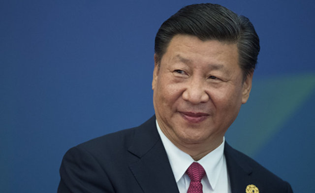 Председатель КНР Си Цзиньпин перед встречей лидеров экономик форума АТЭС во Вьетнаме. 10 ноября 2017