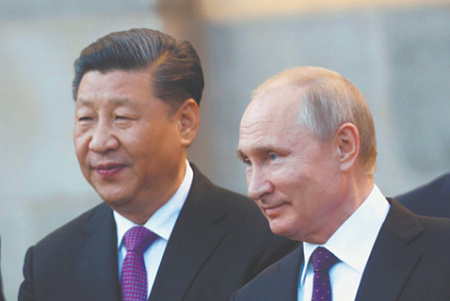 Председатель Си и президент Путин – лидеры государств, обреченных на военно-техническое сотрудничество при нынешнем раскладе мировых сил. Фото Reuters