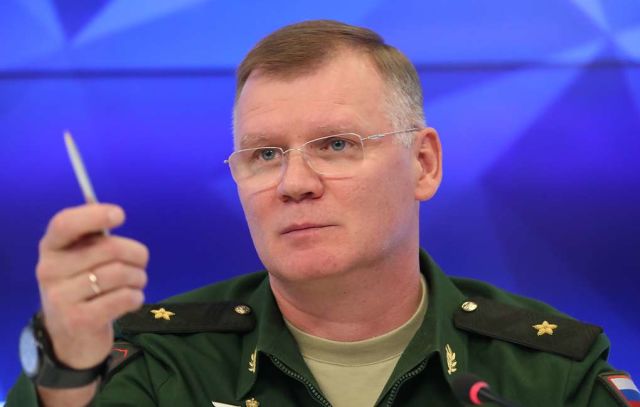 Представитель Министерства обороны России генерал-майор Игорь Конашенков
