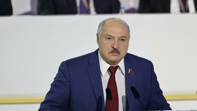 Президент Белоруссии Александр Лукашенко выступает на VI Всебелорусском народном собрании