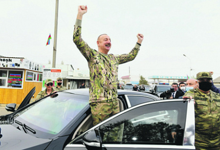 Президент Ильхам Алиев войдет в историю Азербайджана как собиратель земель. Фото с сайта www.president.az