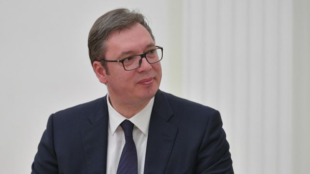 Президент республики Сербии Александр Вучич