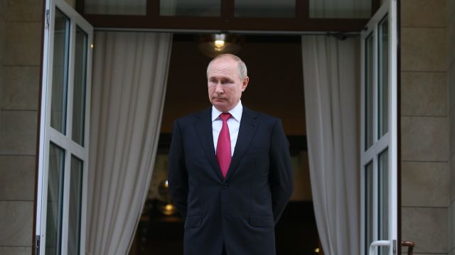 Президент РФ Владимир Путин в Сочи