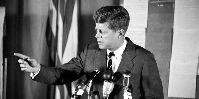Президент США Джон Кеннеди. Архивная фотография