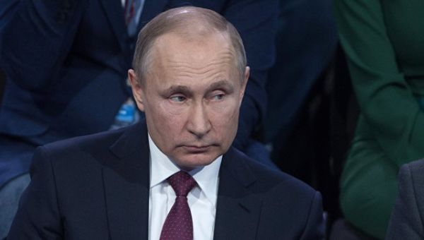 Президент РФ Владимир Путин. 2 марта 2018