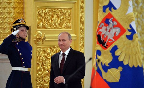 Президент России Владимир Путин в Кремле