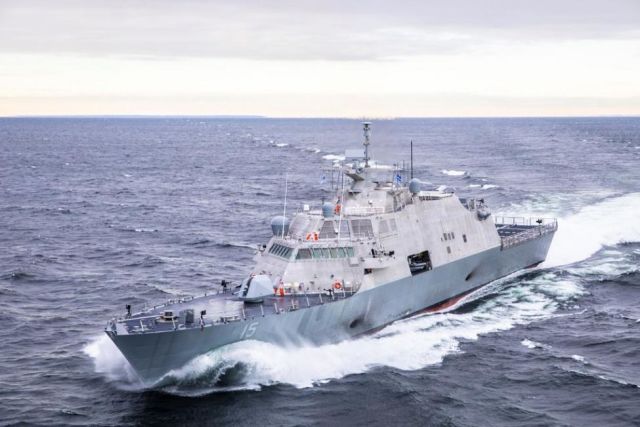 Прибрежный боевой корабль USS Billings