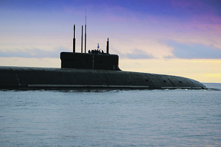 Приход атомного стратегического ракетного крейсера «Князь Владимир» в Балтийское море стал сенсацией. Фото со страницы Министерства обороны РФ в «ВКонтакте»