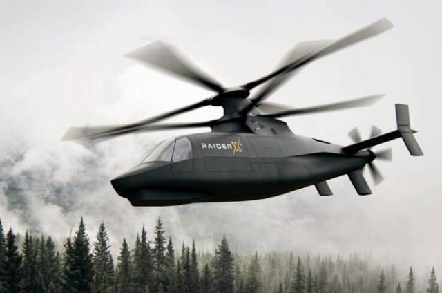 проект перспективного скоростного вертолета-разведчика Raider-X
