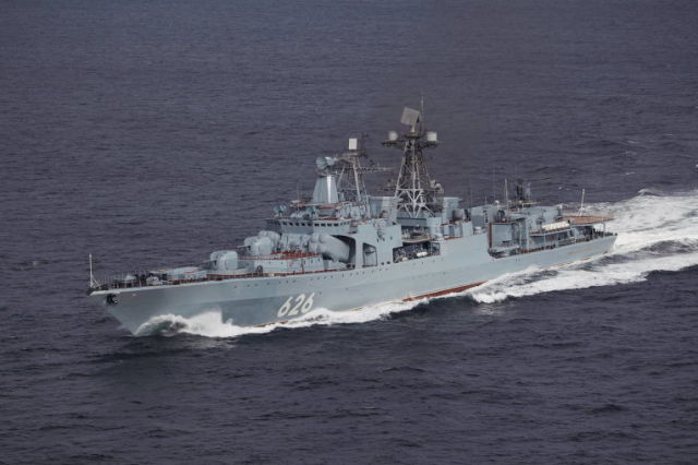 Противолодочный корабль Вице-адмирал Кулаков. Архивное фото