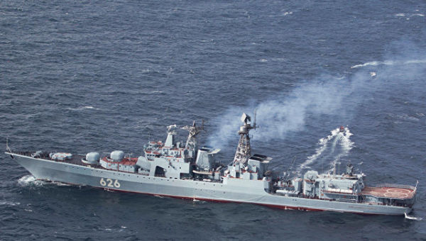 Противолодочный корабль Вице-адмирал Кулаков. Архивное фото