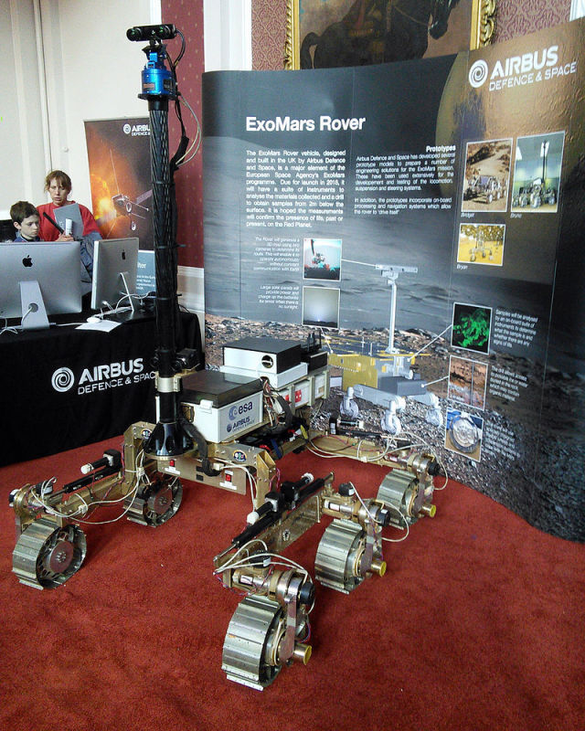 Прототип марсохода программы ExoMars (2015 год)