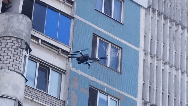 Проверка дома с помощью дрона в Самарской области
