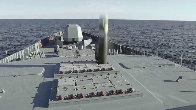 Пуск гиперзвуковой ракеты «Циркон» с фрегата «Адмирал Горшков»