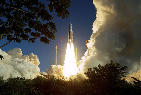 Пуск ракеты Ariane 5