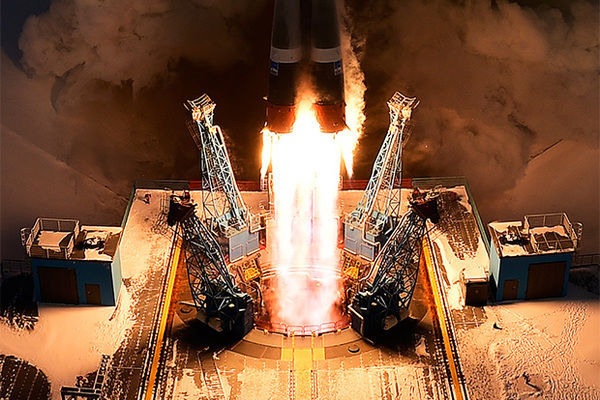 Пуск ракеты «Союз-2.1б»