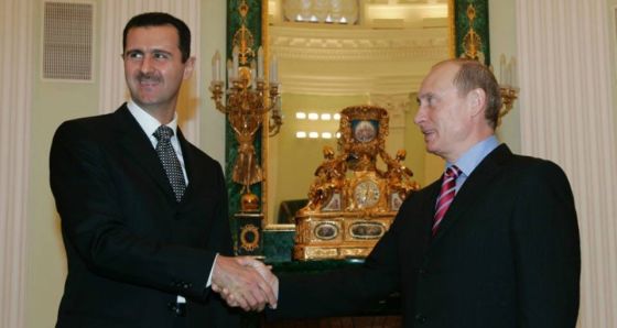 Владимир Путин и Башар Асад