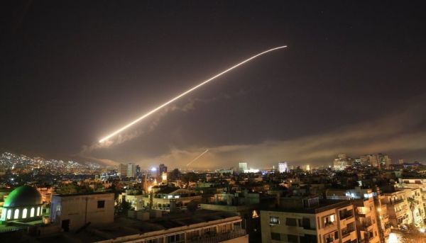 ПВО Сирии отражает удар крылатых ракет