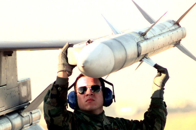 Ракета AIM-120 AMRAAM.