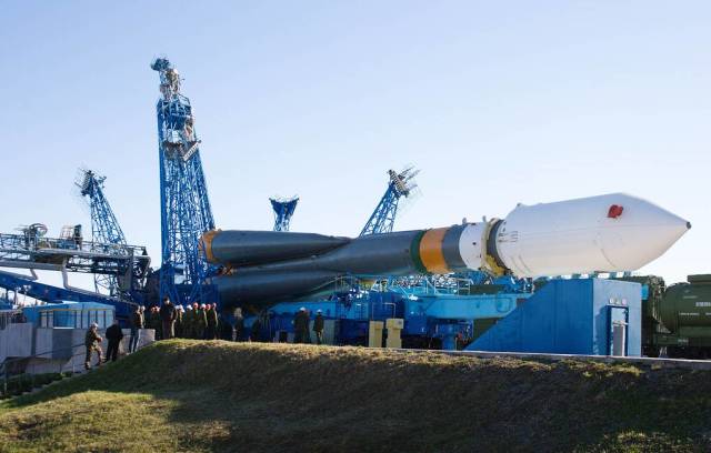 Ракета-носитель "Союз-2.1а" со спутником "Меридиан"
