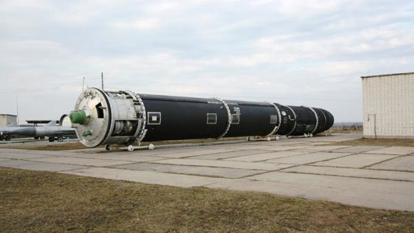 Ракета Р-36М2 "Воевода" без транспортно-пускового контейнера