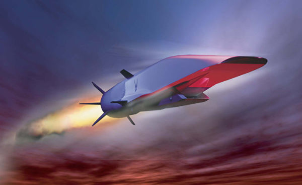 Разрабатываемая в США гиперзвуковая крылатая ракета X-51A Waverider