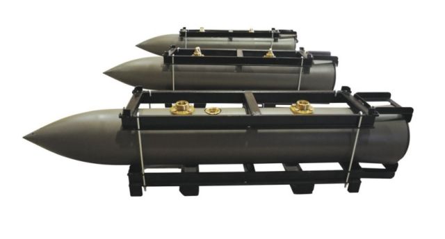 Разработанные бразильской компанией Alian&ccedil;a Eletroqu&iacute;mica Ltda. (AEQ) проникающие авиационные бомбы BРEN 2000 калибра 2000 фунтов