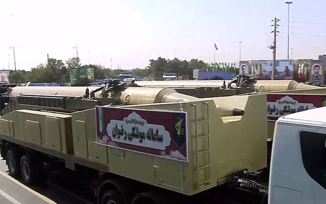 Иранская баллистическая ракета «Резван»