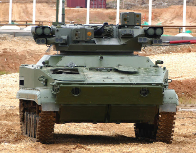 Роботизированная БМП-3 с боевым модулем от БМП «Курганец-25»