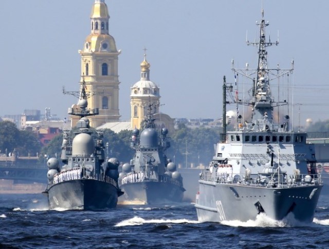 Главный парад ВМФ РФ