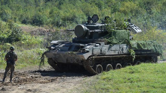 Российские войска в ходе стратегических командно-штабных учений "Восток-2022"