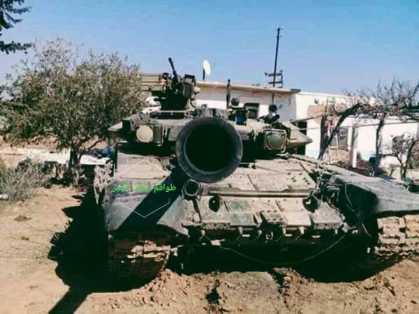 Т-90А в Сирии