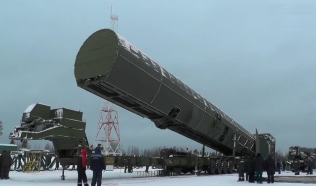 Российский ракетный комплекс наземного шахтного базирования РС-28