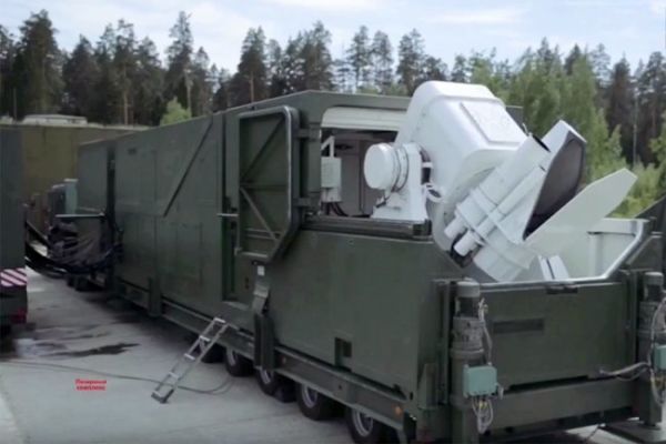 Российский боевой лазерный комплекс "Пересвет"