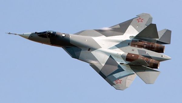Российский многофункциональный истребитель пятого поколения Су-57