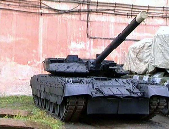 Российский танк Объект 640 "Черный Орел"