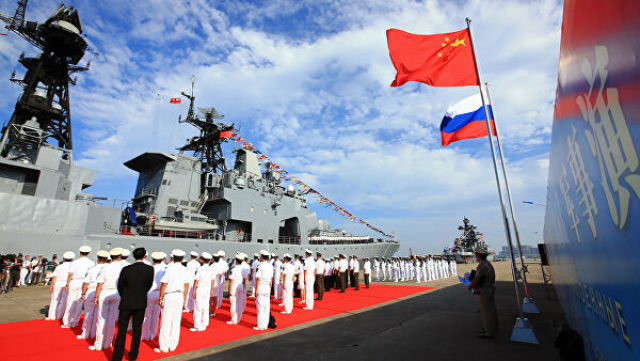 Российско-китайские учения "Морское взаимодействие-2016"