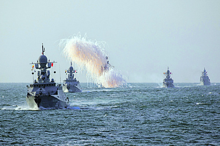 Россия в одностороннем порядке может регулировать баланс сил на Каспии. Фото с сайта Министерства обороны РФ