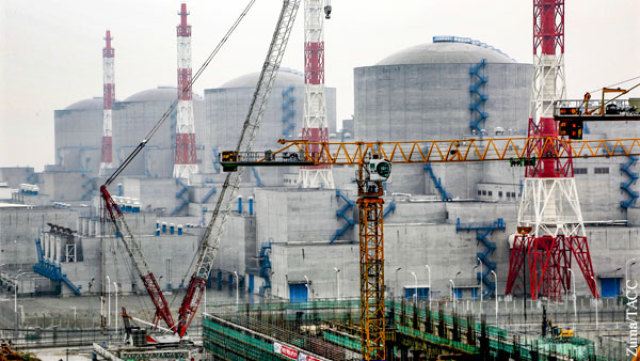 Россия начинает строить новые блоки для двух китайских АЭС