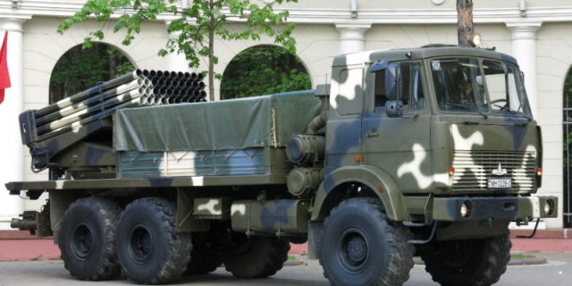 РСЗО БМ-21Б «БелГрад – 2»