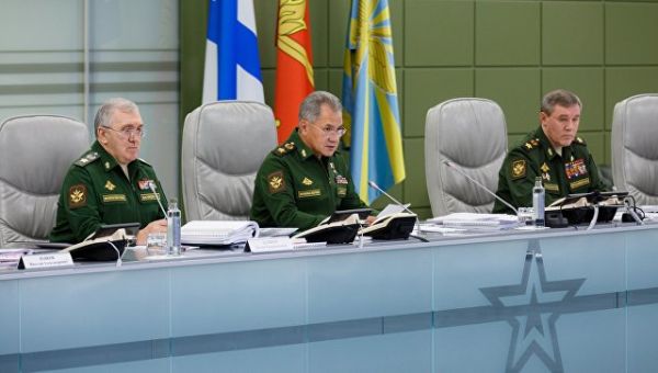 Руслан Цаликов, Сергей Шойгу и Валерий Герасимов
