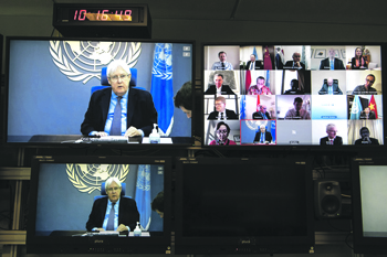 С конца марта Совет Безопасности ООН перешел на удаленную работу. Фото с сайта www.unmultimedia.org