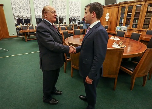Виктор Садовничий и Николай Никифоров