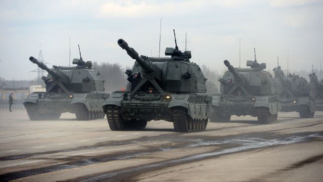 Самоходная артиллерийская установка (САУ) "Коалиция-СВ"