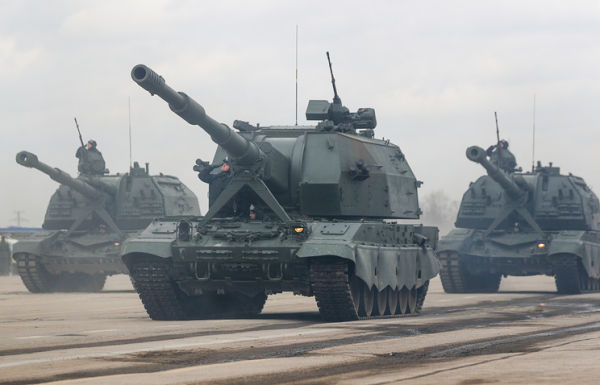 Самоходные артиллерийские установки "Коалиция-СВ"