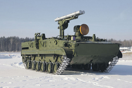 Самоходный противотанковый ракетный комплекс "Хризантема-С"