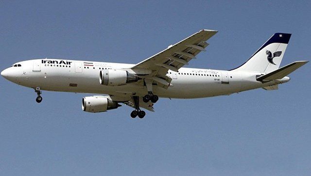 Самолет Airbus A300B2 авиакомпании Iran Air